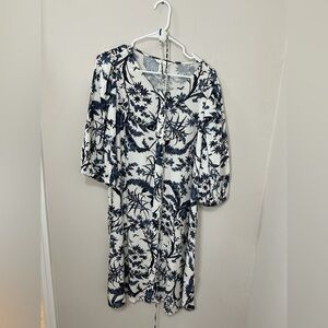 H&M PUFF-SLEEVED DRESS size XL
